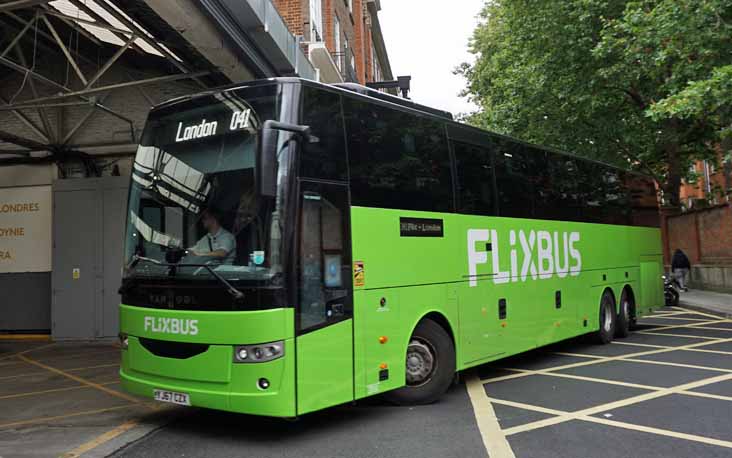 Turners Flixbus Van Hool EX17H YJ67CZX
